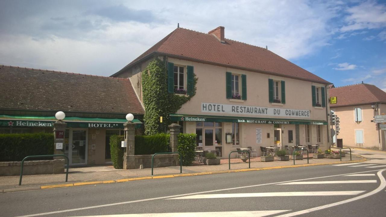 Hotel Du Commerce Tronget Exteriér fotografie